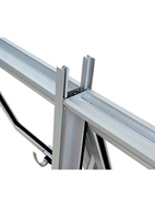 Jun��o Universal Vertical Aluminio