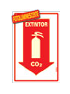 Placa Extintor