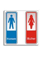 Placa p/ Sanit�rio